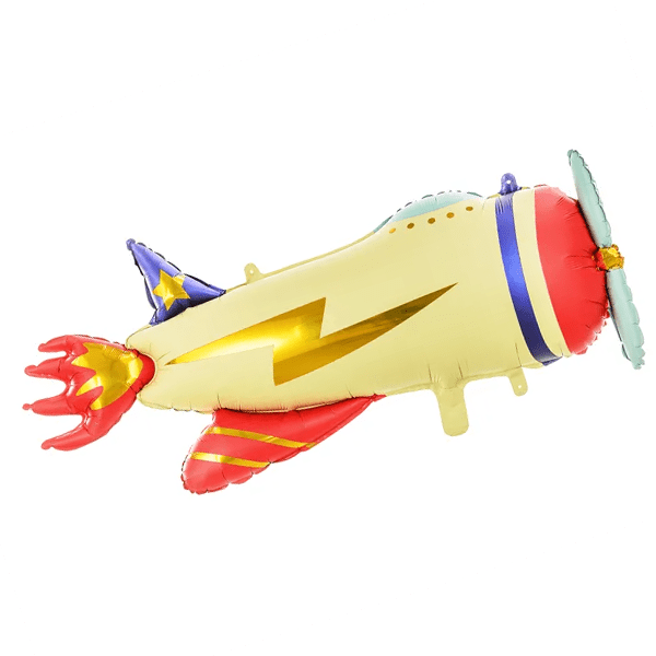 Golden Thunderbird Plane Balloon