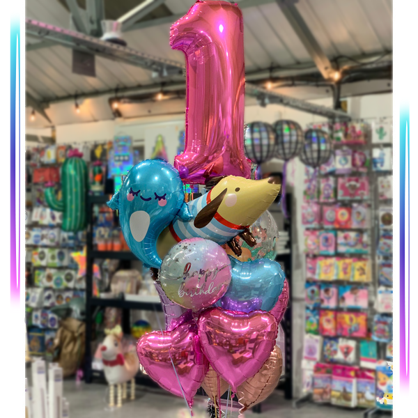 Cuteness Overload Birthday Balloon Bonanza