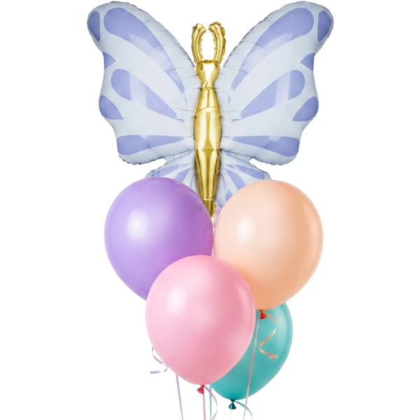 Blue Butterfly Party Bunch