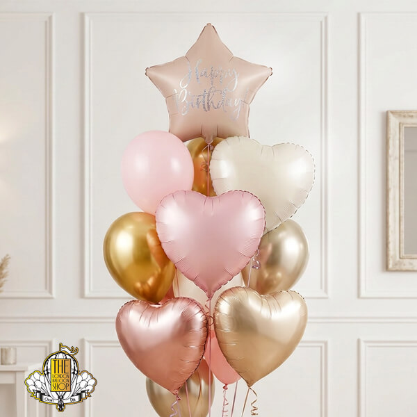 Nude & Blush Birthday Bouquet