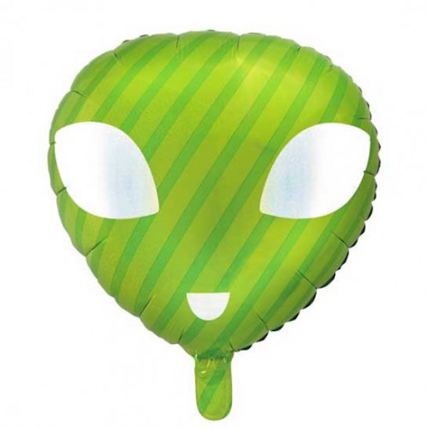 Green Alien Foil Balloon