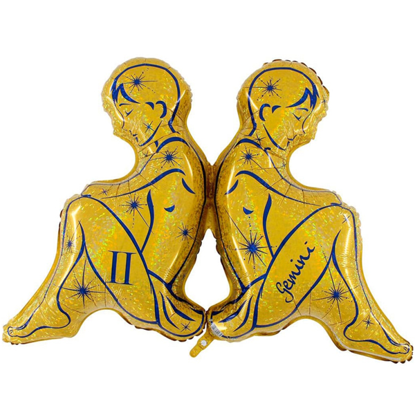 Gemini Zodiac Gold