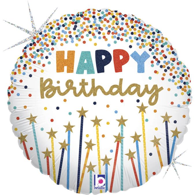 Birthday Candles & Stars