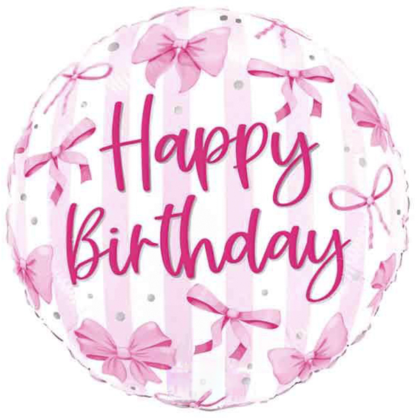 Pink Bow Birthday