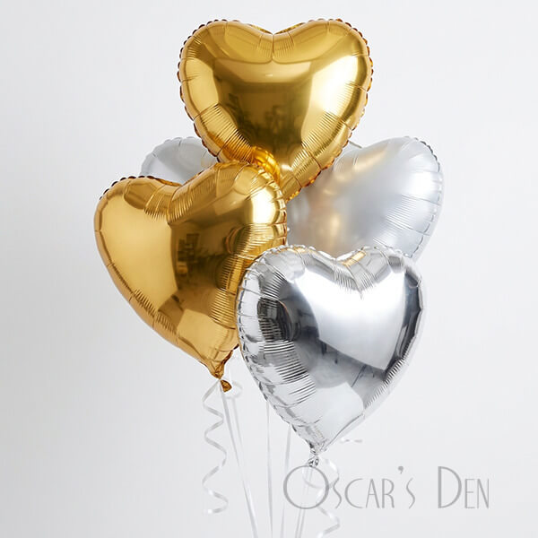 Precious Bunch Gold Silver White