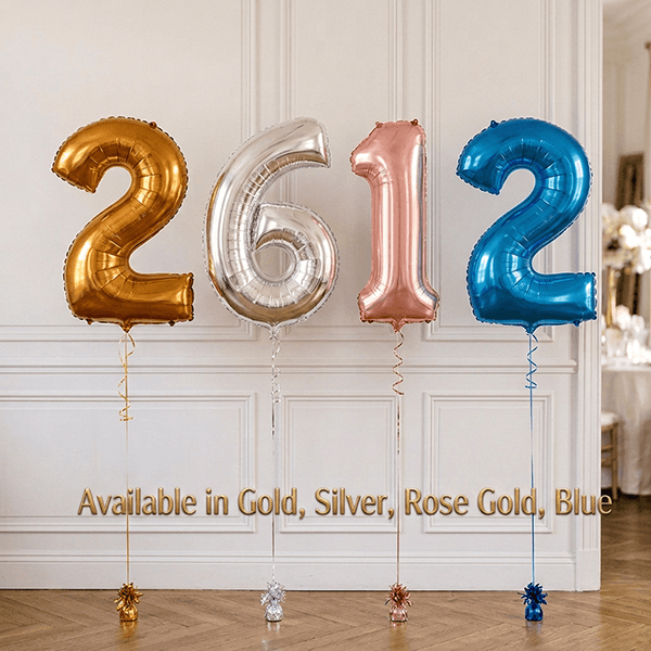 26" Number Balloons